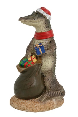 Kerstbeeld - Krokodil