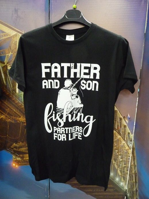 T-shirt - Father and Son Fishing - size S