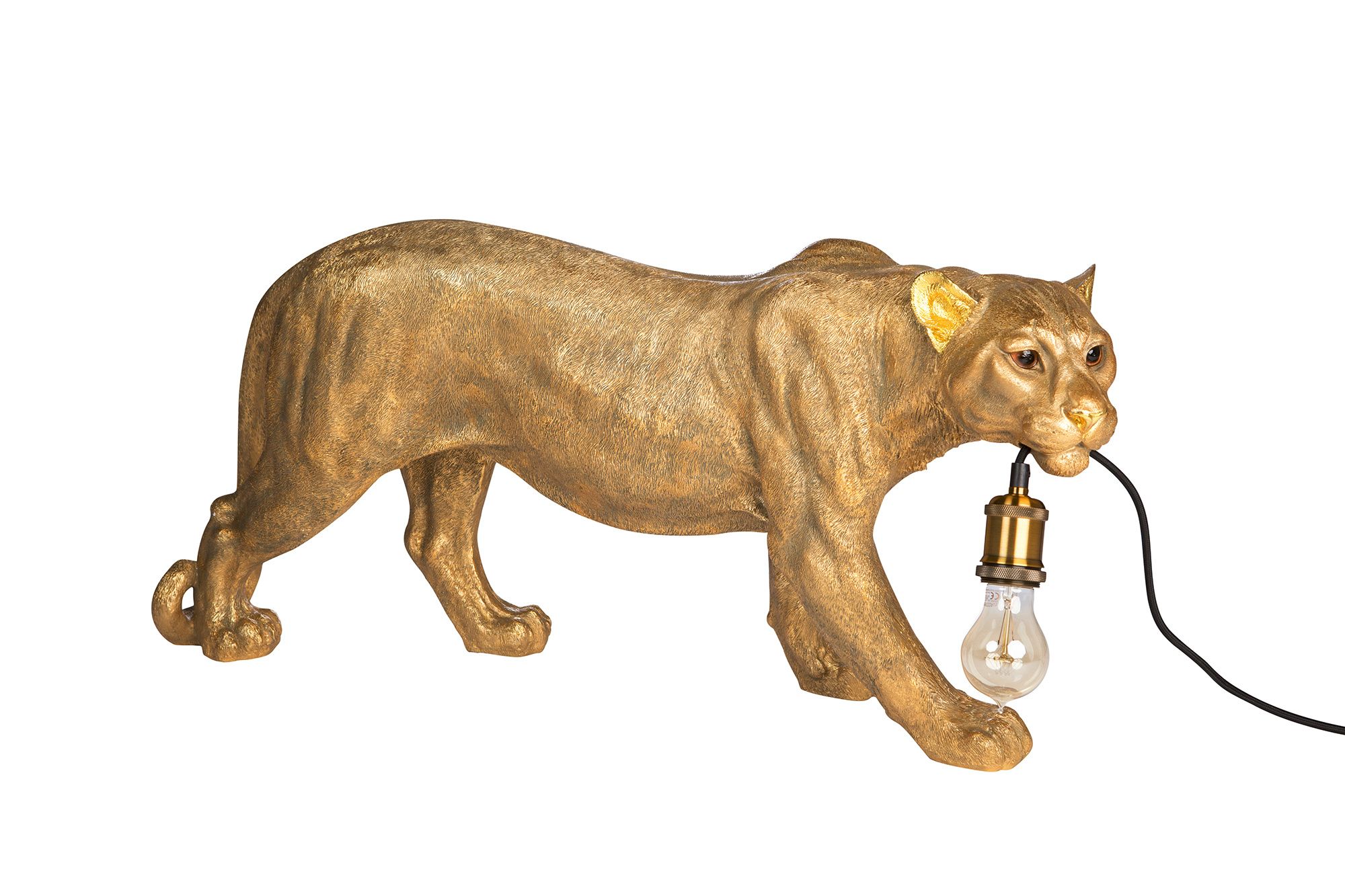 Lamp - Gouden luipaard