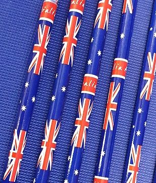 Australie vlag - potlood - per stuk