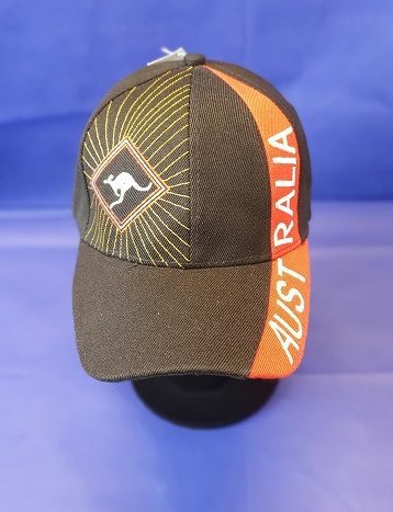 Baseball cap - Zwart Roo / Australia