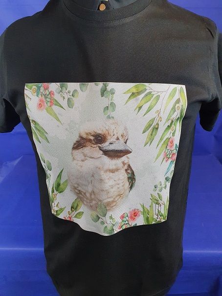 T-shirt - Zwart - Kookaburra