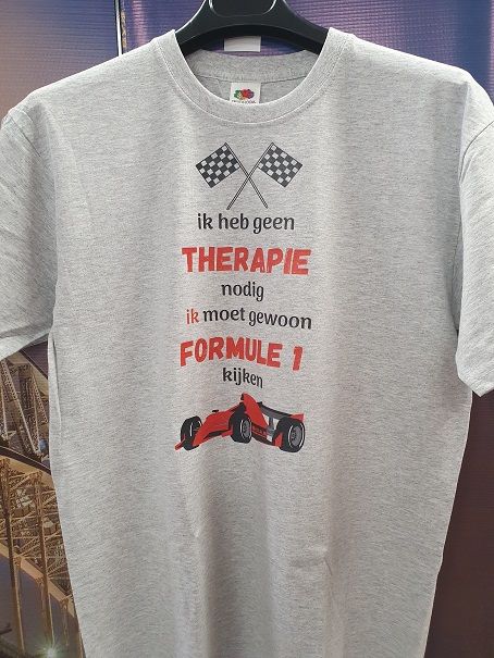 T-shirt - Formule 1 - size S