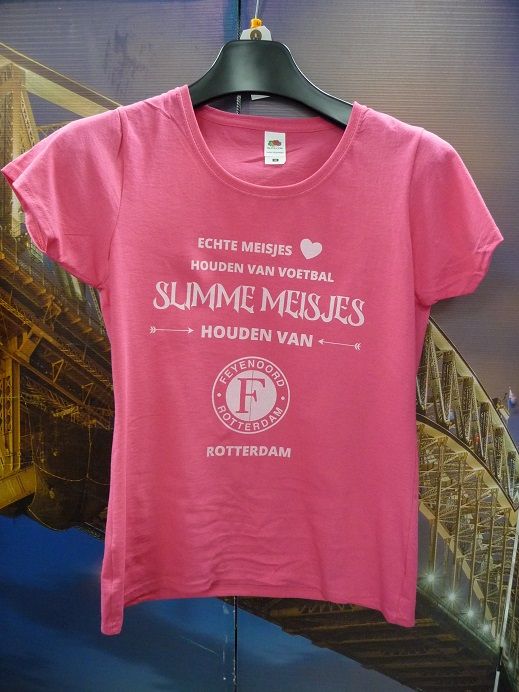 T-shirt - PINK - Slimme meisjes - size M