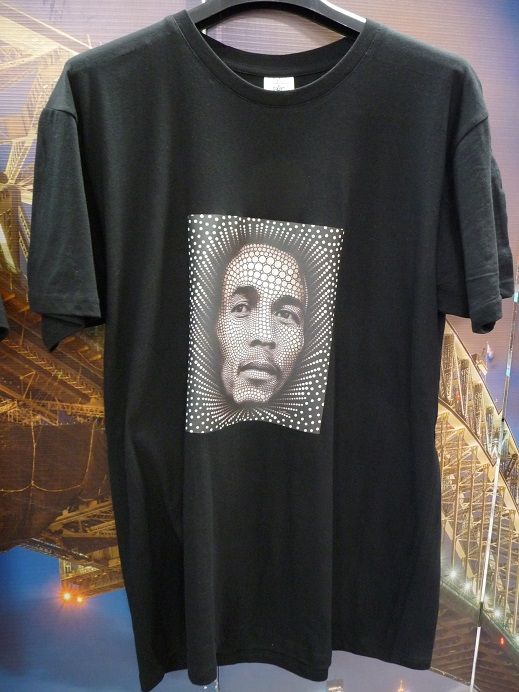 T-shirt - ZWART - Bob Marley - size XL