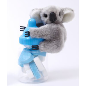 Knijp Koala + gevuld flesje