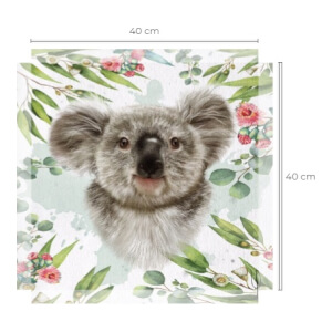Canvas zonder frame - Koala